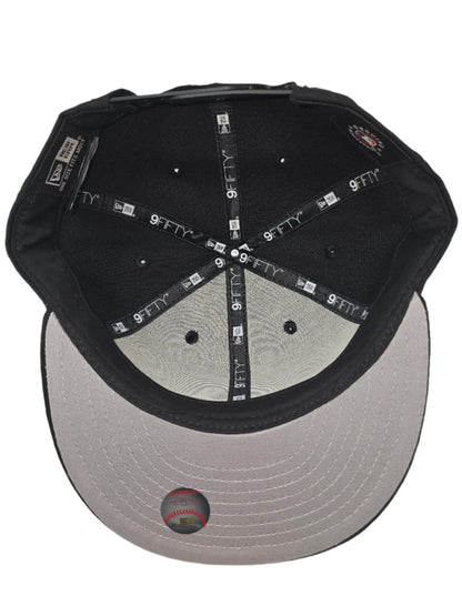 Los Angeles Dodgers Authentic New Era 9FIFTY Blackout Snapback Baseball Cap