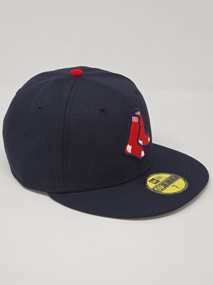 Boston Red Socks New Era 59FIFTY Fitted Hat - Navy