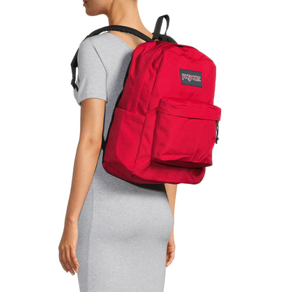 JanSport Superbreak Red Tape School Backpack