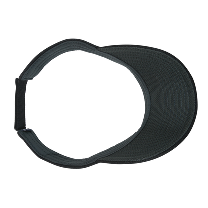 Standard Golf Sun Visors Pique Pattern Black