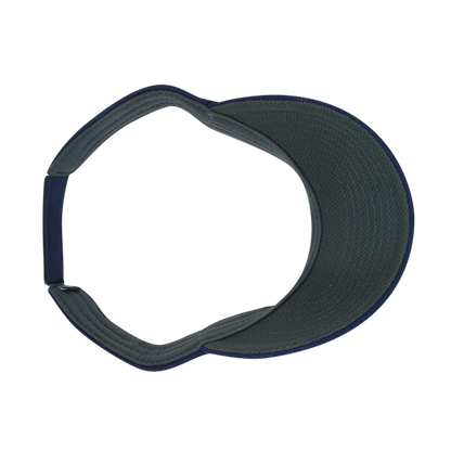 Standard Golf Sun Visors Pique Pattern Navy Blue