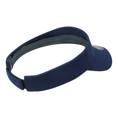 Standard Golf Sun Visors Pique Pattern Navy Blue