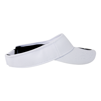 Standard Golf Sun Visors Pique Pattern White