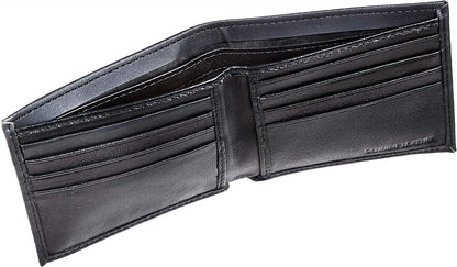 Black Leather Philadelphia Eagles Bi-fold Wallet