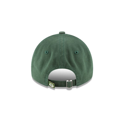 New Era 9TWENTY Green Bay Packers Core Classic Adjustable Hat Green