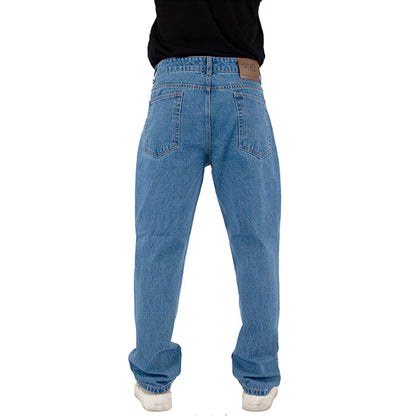 Men's Loose fit 13.OZ Stone washed Denim Jeans
