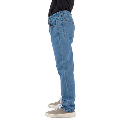 Men's Loose fit 13.OZ Stone washed Denim Jeans